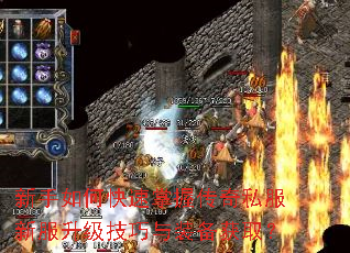 新手如何快速掌握传奇私服新服升级技巧与装备获取? 新手如何快速掌握传奇私服新服升级技巧与装备获取?