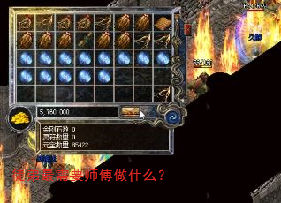 ͽ������Ҫʦ����ʲô��