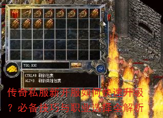 传奇私服新开服如何快速升级?必备技巧与职业选择全解析 传奇私服新开服如何快速升级?必备技巧与职业选择全解析