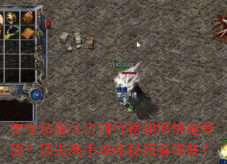 传奇私服公会排行榜如何快速登顶?顶尖高手攻略秘籍有哪些? 传奇私服公会排行榜如何快速登顶?顶尖高手攻略秘籍有哪些?