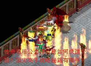 传奇私服公会排行榜如何快速登顶?顶尖高手攻略秘籍有哪些? 传奇私服公会排行榜如何快速登顶?顶尖高手攻略秘籍有哪些?