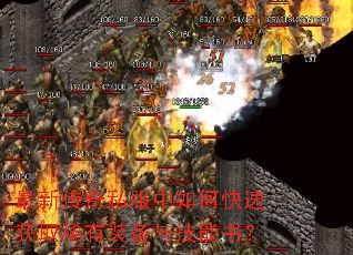 最新传奇私服中如何快速获取稀有装备与技能书? 最新传奇私服中如何快速获取稀有装备与技能书?