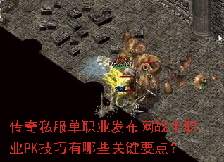 ����˽����ְҵ������սʿְҵPK��������Щ�ؼ�Ҫ�㣿