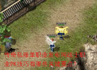 ����˽����ְҵ������սʿְҵPK��������Щ�ؼ�Ҫ�㣿