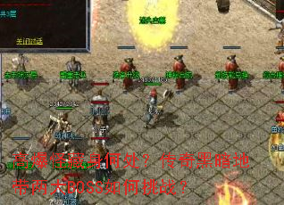 高爆怪藏身何处?传奇黑暗地带两大BOSS如何挑战? 高爆怪藏身何处?传奇黑暗地带两大BOSS如何挑战?
