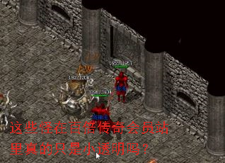 这些怪在百倍传奇会员站里真的只是小透明吗? 这些怪在百倍传奇会员站里真的只是小透明吗?