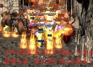 ������Ϸְҵѡ�����أ�����˭����ǿ���ߣ�˭������ı���ְҵ��