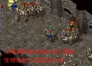九尾单职业新服神器乐园的怪物刷新点是固定的吗? 九尾单职业新服神器乐园的怪物刷新点是固定的吗?