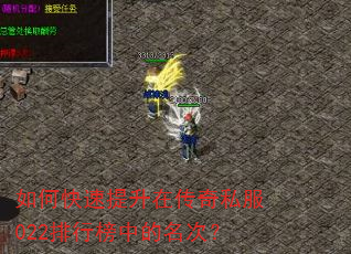 如何快速提升在传奇私服022排行榜中的名次? 如何快速提升在传奇私服022排行榜中的名次?