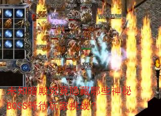 δ֪�����������Щ����BOSS�ȴ������ս��