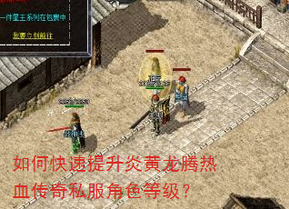 如何快速提升炎黄龙腾热血传奇私服角色等级? 如何快速提升炎黄龙腾热血传奇私服角色等级?