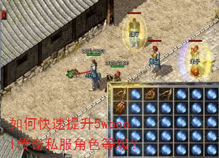 如何快速提升5woool传奇私服角色等级? 如何快速提升5woool传奇私服角色等级?