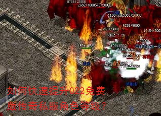 如何快速提升022免费版传奇私服角色等级? 如何快速提升022免费版传奇私服角色等级?