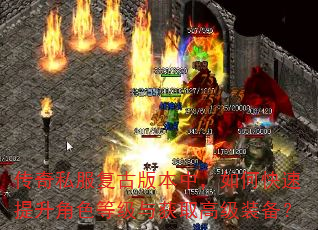 传奇私服复古版本中,如何快速提升角色等级与获取高级装备? 传奇私服复古版本中,如何快速提升角色等级与获取高级装备?