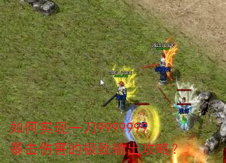 如何实现一刀9999999暴击伤害的极致输出攻略? 如何实现一刀9999999暴击伤害的极致输出攻略?