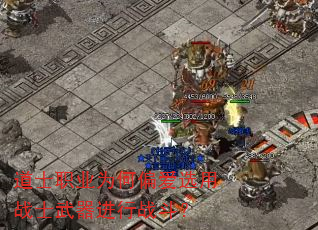 道士职业为何偏爱选用战士武器进行战斗? 道士职业为何偏爱选用战士武器进行战斗?